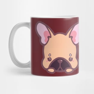 Brown French bulldog breed kawaii cute adorable Mug